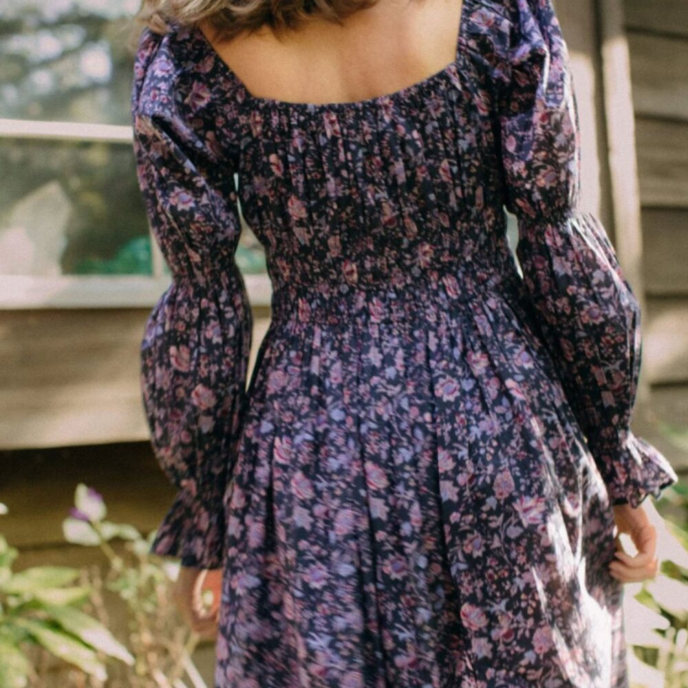Christy Dawn The Adelia Dress | Color: Blooming Pomegranate